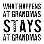 Load image into Gallery viewer, Wood Coaster - What Happens at Grandmas