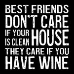 Load image into Gallery viewer, Wood Coaster - Best Friends Don’t Care