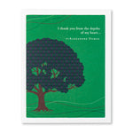 Load image into Gallery viewer, Thank You Card - From the Depths of My Heart