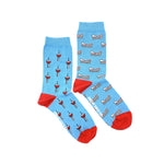Load image into Gallery viewer, Women's Crew Socks - Calgary Tower
