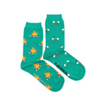 Load image into Gallery viewer, Women's Crew Socks - Campfire Marshmallow