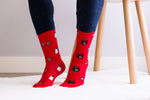 Load image into Gallery viewer, Women's Crew Socks - Waterbottle & Weights