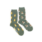 Load image into Gallery viewer, Women's Crew Socks - Lions Tigers