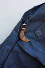 Load image into Gallery viewer, Glitter Keychain - Moon
