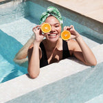 Load image into Gallery viewer, Quick Dry Hair Wrap - Botanical Palm Dreams