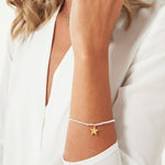 Load image into Gallery viewer, A Littles & Co. Bracelet - Thank You Teacher Star | Silver Gold