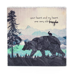 Load image into Gallery viewer, Wall Tile - Your Heart and My Heart