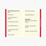 Load image into Gallery viewer, Journal - Password Logbook Black LARGE Print