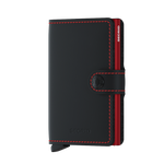 Load image into Gallery viewer, Miniwallet - Matte Black Red
