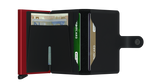 Load image into Gallery viewer, Miniwallet - Matte Black Red