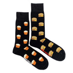 Load image into Gallery viewer, Men's Midcalf Socks - Burger Fries