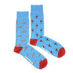 Load image into Gallery viewer, Men's Midcalf Socks - Calgary Tower