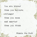 Load image into Gallery viewer, Marble Coaster - You are Braver