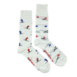Load image into Gallery viewer, Men's Midcalf Socks - Ski Gondola