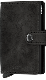 Load image into Gallery viewer, Miniwallet - Vintage Black