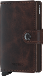 Load image into Gallery viewer, Miniwallet - Vintage Chocolate