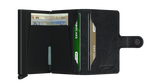 Load image into Gallery viewer, Miniwallet - Veg Black Black