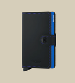 Load image into Gallery viewer, Miniwallet - Matte Black Blue
