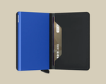 Load image into Gallery viewer, Slimwallet - Matte Black Blue