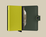 Load image into Gallery viewer, Miniwallet - Matte Green Lime