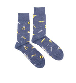 Load image into Gallery viewer, Men's Midcalf Socks - Construction
