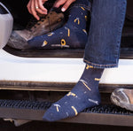 Load image into Gallery viewer, Men's Midcalf Socks - Construction