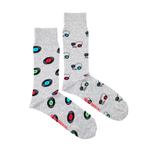 Load image into Gallery viewer, Men's Midcalf Socks - Record & Headphones