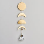Load image into Gallery viewer, Scout Suncatcher - Moon Phase | Moonstone