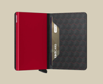 Load image into Gallery viewer, Slimwallet - Optical Black Red