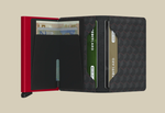 Load image into Gallery viewer, Slimwallet - Optical Black Red