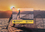 Load image into Gallery viewer, Puzzle - Sunset Fisherman 1000pc
