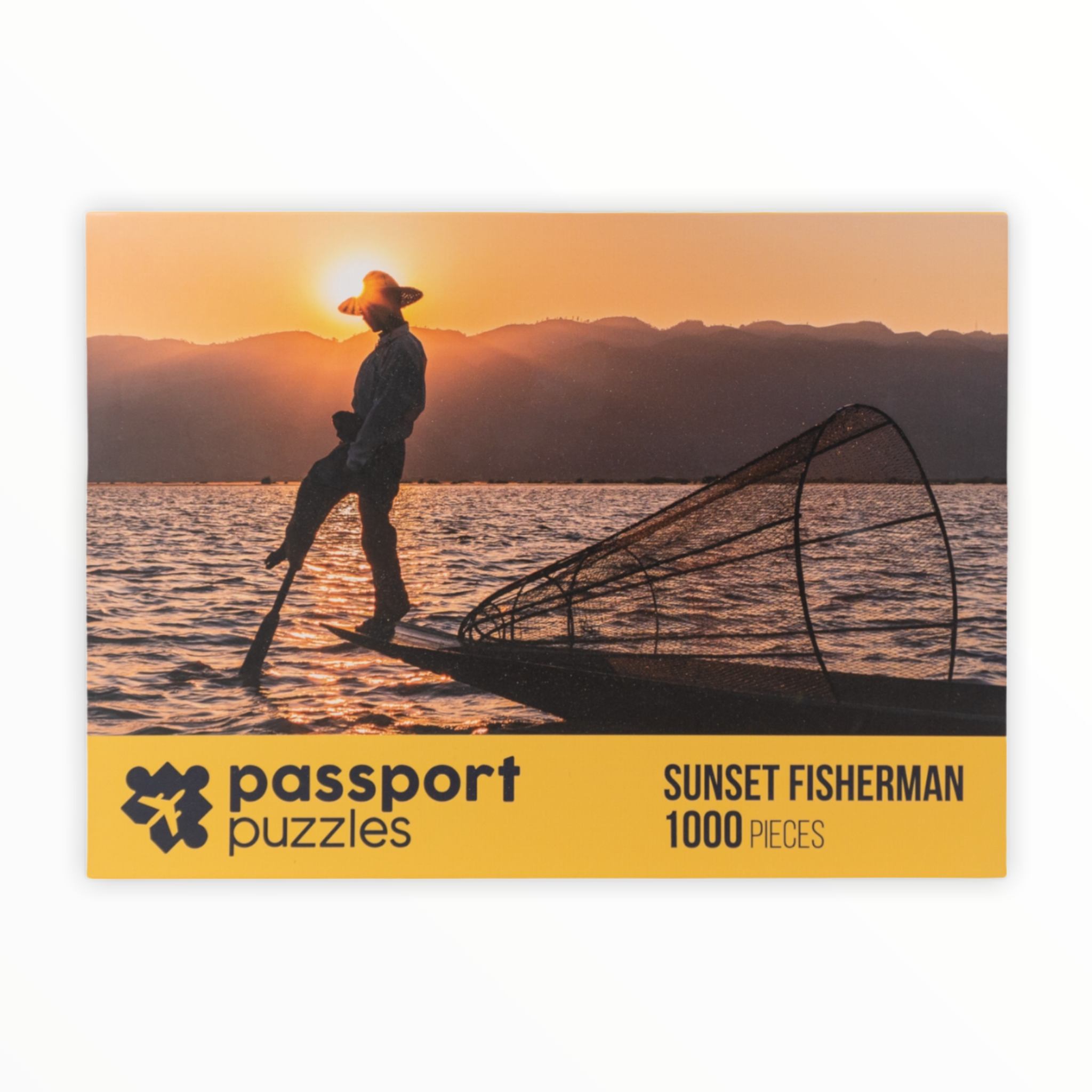 Puzzle - Sunset Fisherman 1000pc