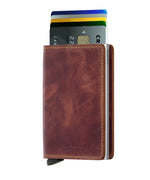 Load image into Gallery viewer, Slimwallet - Vintage Brown