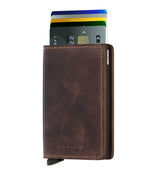 Load image into Gallery viewer, Slimwallet - Vintage Chocolate