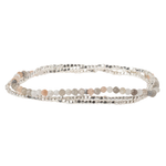 Load image into Gallery viewer, Scout Bracelet - Delicate Moonstone | Silver