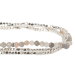 Load image into Gallery viewer, Scout Bracelet - Delicate Moonstone | Silver