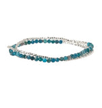 Load image into Gallery viewer, Scout Bracelet - Delicate Apatite | Slvr