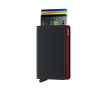 Load image into Gallery viewer, Slimwallet - Matte Black Red