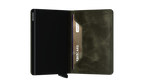 Load image into Gallery viewer, Slimwallet - Vintage Olive Black