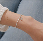 Load image into Gallery viewer, A Littles & Co. Bracelet - Love You to Pieces | Silver