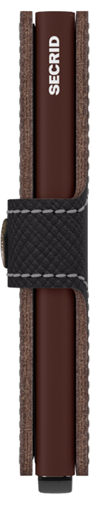 Load image into Gallery viewer, Miniwallet - Saffiano Brown