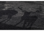 Load image into Gallery viewer, Fussenegger Throw - Savona Stags Charcoal 200x150cm

