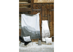 Load image into Gallery viewer, Fussenegger Throw - Savona Stags Charcoal 200x150cm
