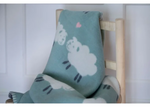 Load image into Gallery viewer, Fussenegger Baby Blanket - MILA Sheep Allover Grn 100x75cm
