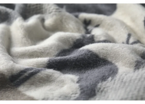 Fussenegger Throw - Savona Velour Mtns Modern 200x150cm