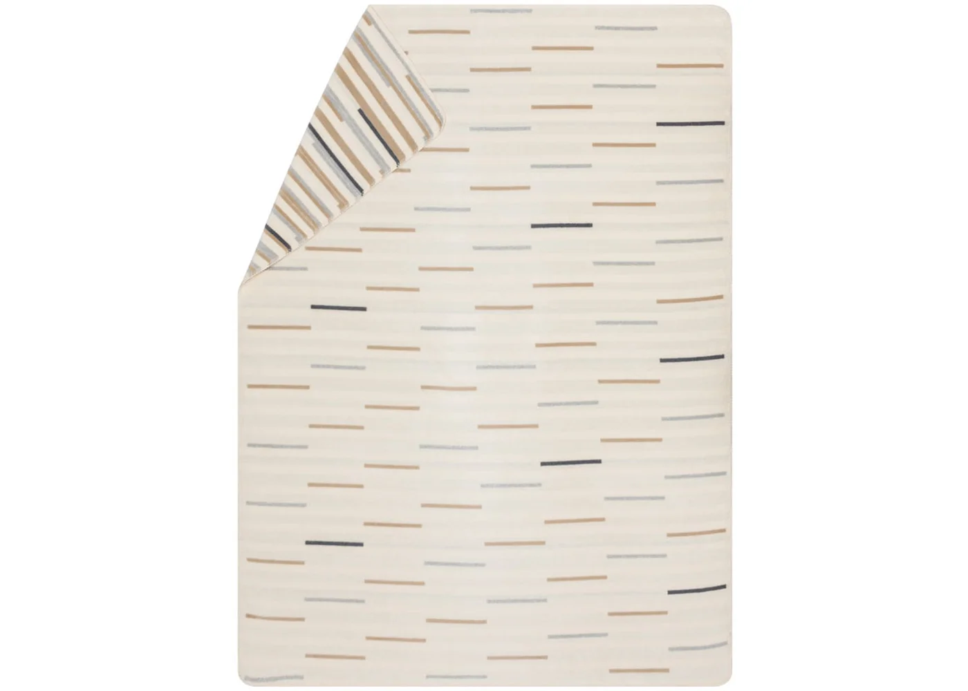 Fussenegger Throw - Savona Short Lines Off White 200x150cm