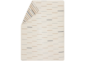 Fussenegger Throw - Savona Short Lines Off White 200x150cm