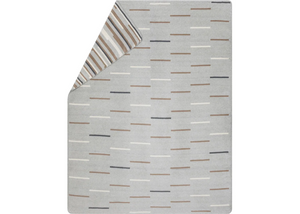 Fussenegger Throw - Savona Short Lines Grey 200x150cm