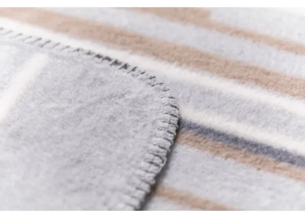 Fussenegger Throw - Savona Short Lines Grey 200x150cm