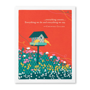 Thank You Card - Everything Counts